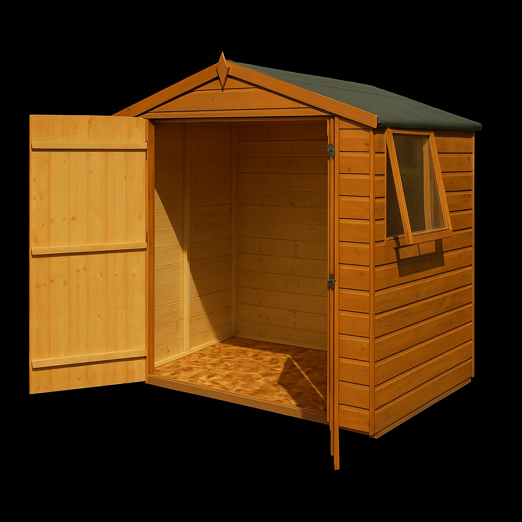 Apex Shed - 6 x 4 ft