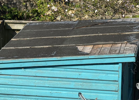 Felt Roof Replacement - Between 6x6 ft and 8x8 ft