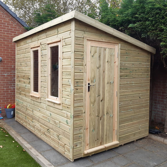 Pent Shed - 10 x 10 ft