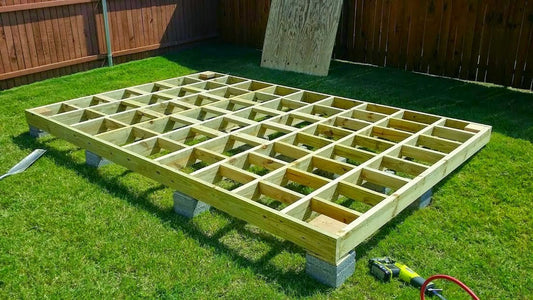 Timber Shed Base - 10 x 10 ft