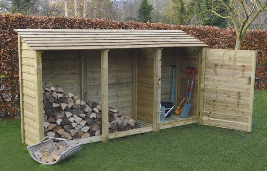 Fire Wood Store & Small Storage 10 x 3 ft